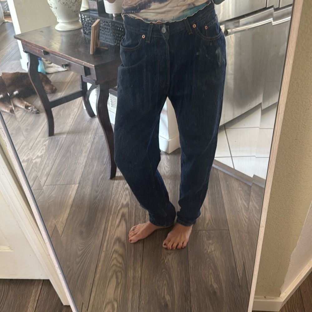 True Vintage Levi 501 Jeans made in Jan 1991 made in USA